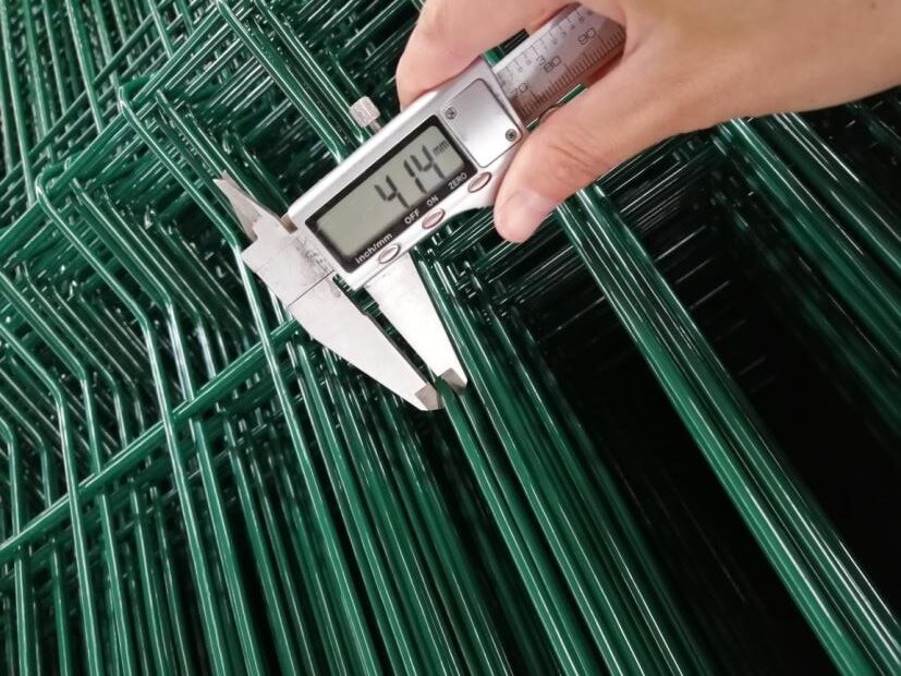 3D wire mesh fence test