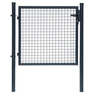 Metal Garden Gates Outdoor Mesh Fence Gate Suit Garden Patio