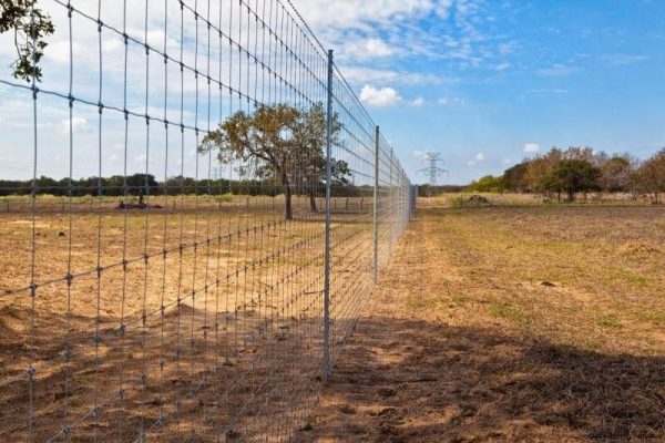 Fixed knot Woven Wire Field Fence for application