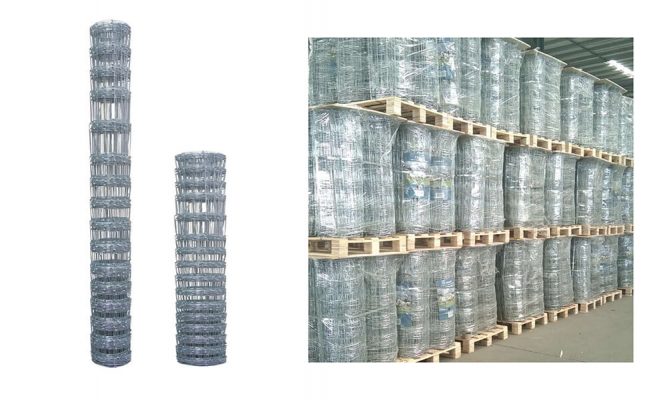 Galvanzied Hinge Knot Field Fence packaging detail