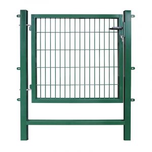 Green Garden Mesh Fence Gate for Garden protection