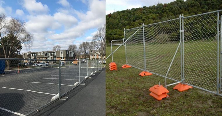 MobileTemporary Fence Panel application