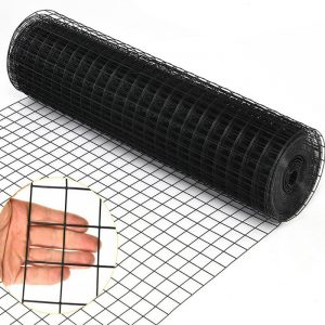PVC Coated Black Fence Roll for Garden Poultry fence