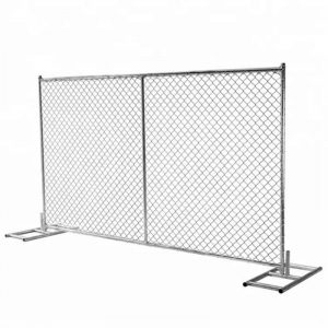 Removable chainlinkTemporary Fence Panel for construction site