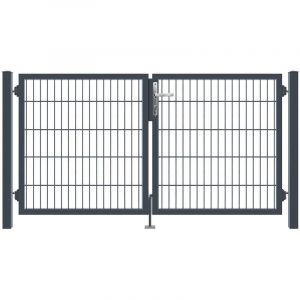 double wing garden gate with complete Accessories