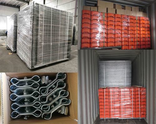 welded Temporary Fence Panel packaging and shipping
