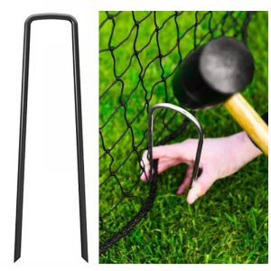 6 inch galvanized garden landscape sod staples (4)