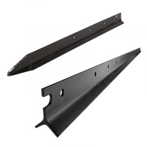 Australia New Zealand Black Paint Low Carbon Steel Fence Piles Y Post for Farm Fencing