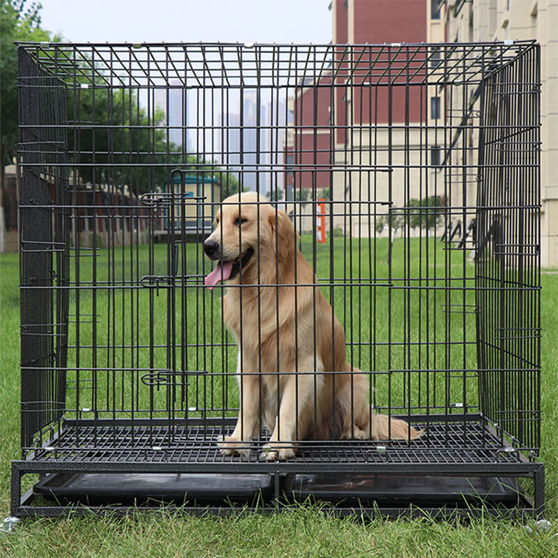 Durable Outdoor Large Folding Pet Dog Cage (2)