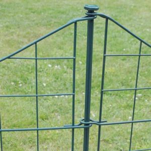 European Market Portable Powder Coated Garden Pond Fence