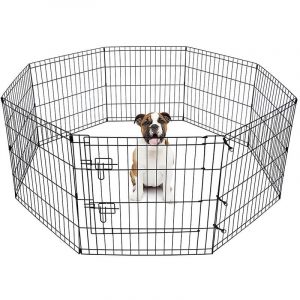 Foldable Pet Pen For Small Dogs Enclosure Fence