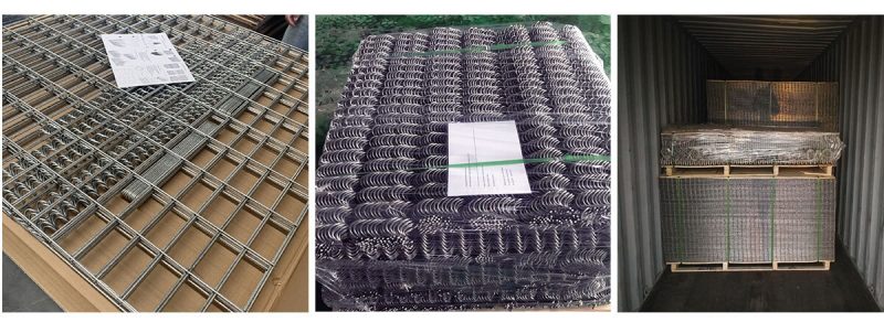 Galvanized Welded Garden Patio Cage Outdoor Gabion Planter Gabion Wall packaging and shipping