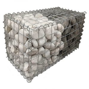 Garden Gabion Stone Basket Planter Raised Vegetable Bed (2)