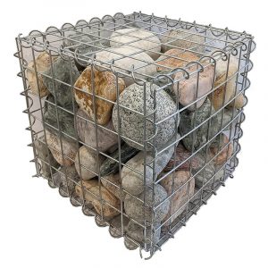 Garden Gabion Stone Basket Planter Raised Vegetable Bed (3)