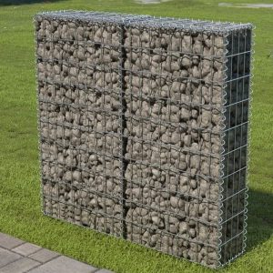 Garden Patio Cage Galvanized Steel Welding Grid gabion wall (2)