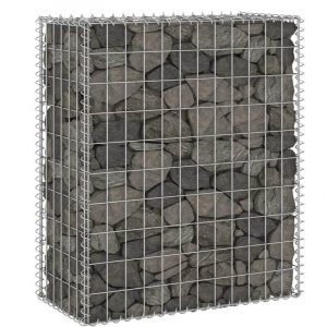 Garden Patio Cage Galvanized Steel Welding Grid gabion wall (3)