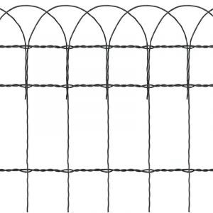 Green Garden Border Edging Folding Fence Roll