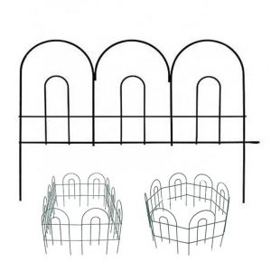 Green Garden Border Folding Fence (2)