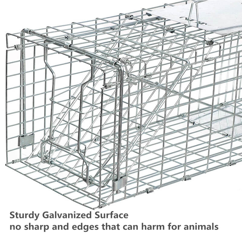 Humane Live Animal Cage Trap Rabbit Cat Cage Trap