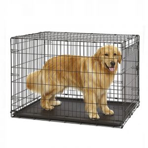 Metal Pet Dog Crate Durable Outdoor Large Folding Pet Dog Cage (2)