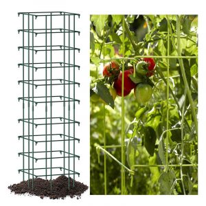 Powder Coated green tomato tower