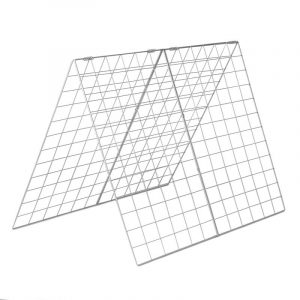 Vertical Folding A-Frame Black Plant Support Trellis,