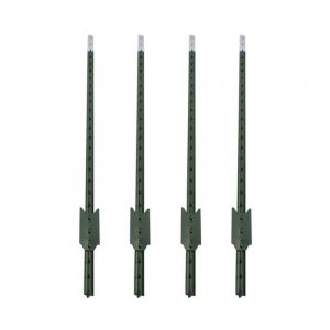 farm used studded T fence post